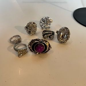 Woman’s costume rings
